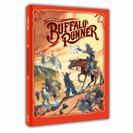 Polska okładka 3D komiksu Buffalo Runner.