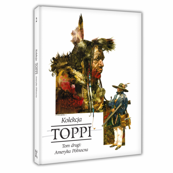 Polska okładka 3D komiksu Toppi Kolekcja tom 2 Ameryka Północna.