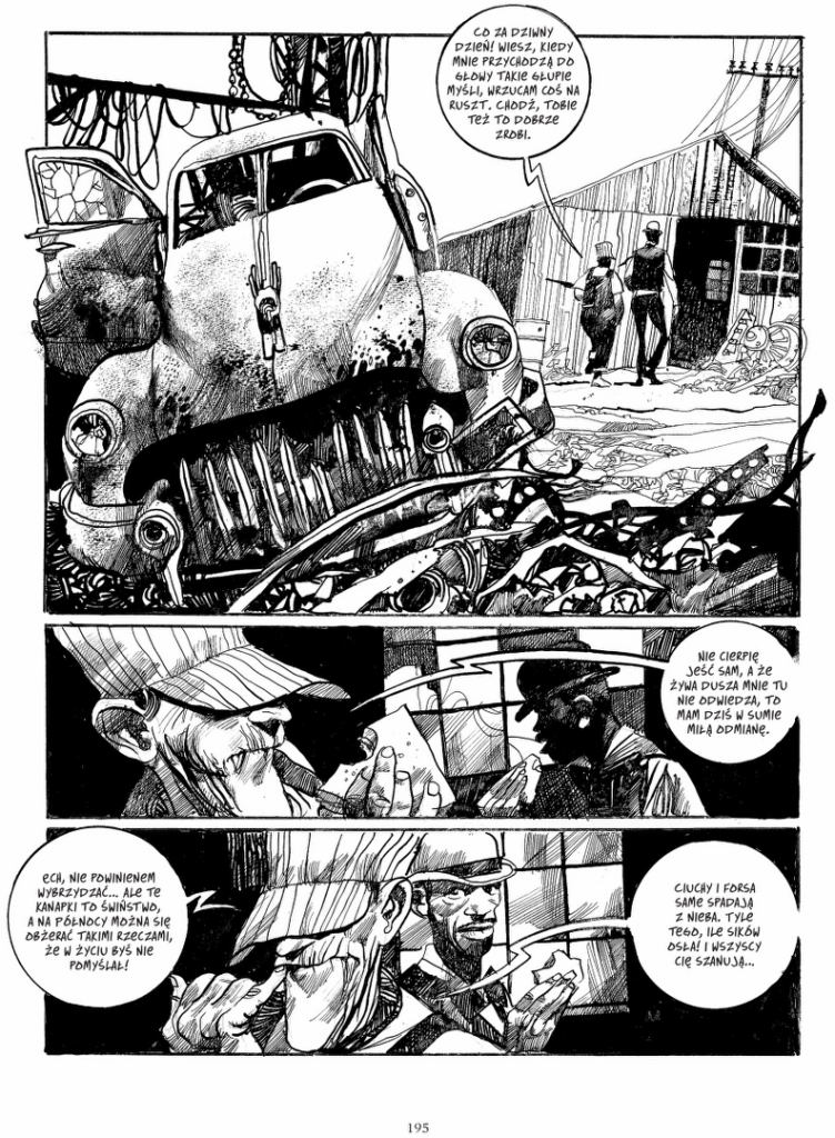 Strona z komiksu Toppi kolekcja tom 2 Ameryka Północna.