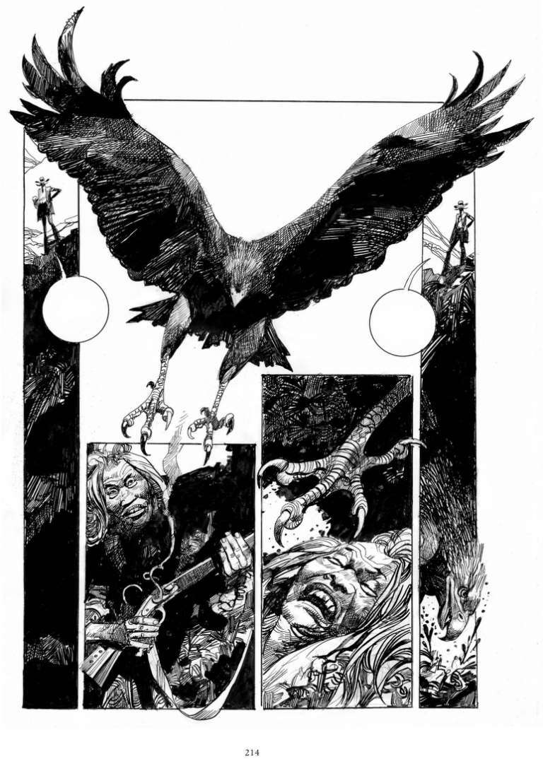 Strona z komiksu Toppi kolekcja tom 4 Kolekcjoner, wydanego przez wydawnictwo Lost In Time.
