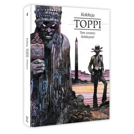 Polska okładka 3D komiksu Toppi Kolekcja tom 4: Kolekcjoner.