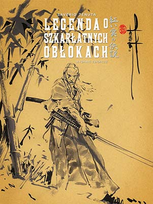Polska okładka komiksu Legenda o Szkarłatnych Obłokach.
