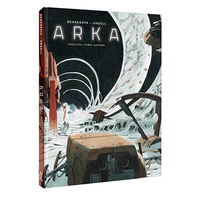 Polska okładka 3D komiksu Arka wydanego przez Wydawnictwo Lost In Time.