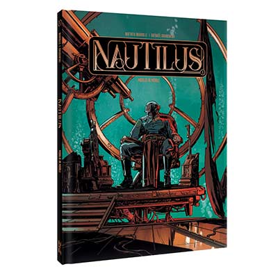 Polska okładka 3D komiksu Nautilus tom 2 Mobilis in mobile.