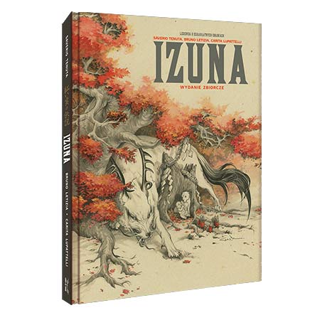 Polska okładka 3D limitowana komiksu Izuna. Autor Saverio Tenuta. Wydany przez Lost In Time wydawnictwo.