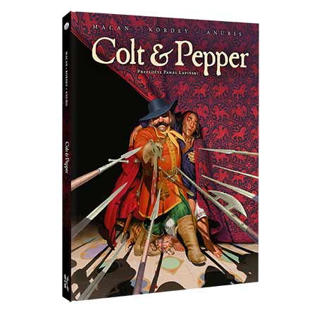 Polska okładka 3D komiksu Colt & Pepper.