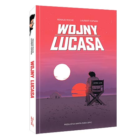 Polska okładka 3D komiksu Wojny Lucasa.