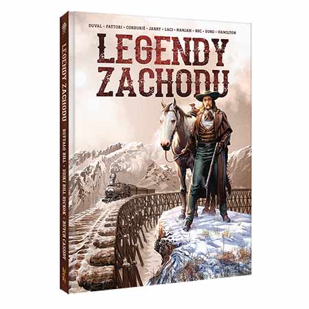 Polska okładka 3D komiksu Legendy Zachodu od wydawnictwa Lost In Time.
