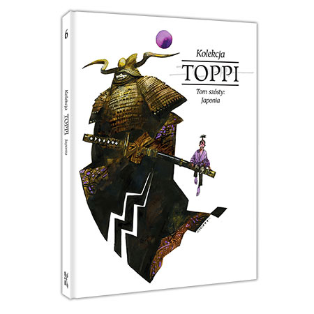 Polska okładka 3D komiksu Toppi - Kolekcja - Tom 6: Japonia. Wydawnictwo Lost In Time.
