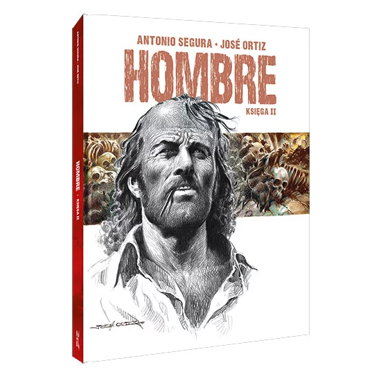 Okładka 3D polskiego wydania komiksu Hombre - Księga 2.