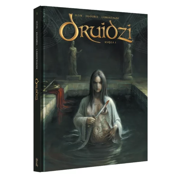 Polska okładka 3D, limitowana, komiksu Druidzi - Księga 1.