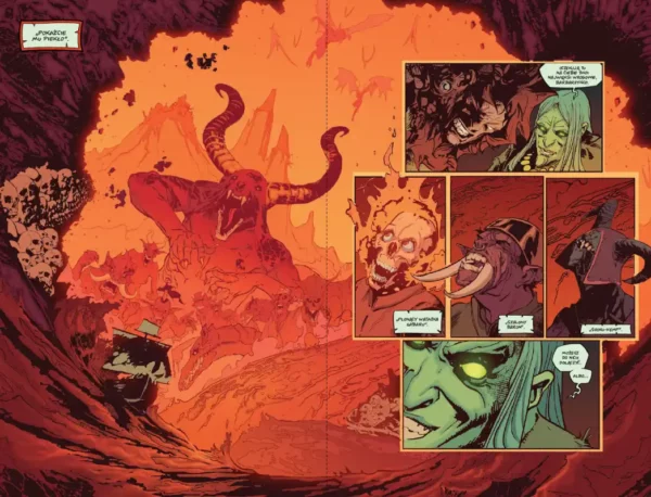 Przykładowa strona z komiksu Barbaric - tom 1.