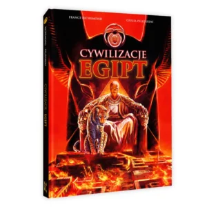 Polska okładka 3D komiksu Cywilizacje: Egipt.