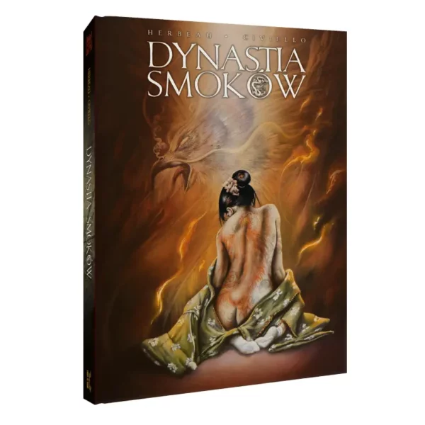 Polska okładka 3D komiksu Dynastia Smoków.