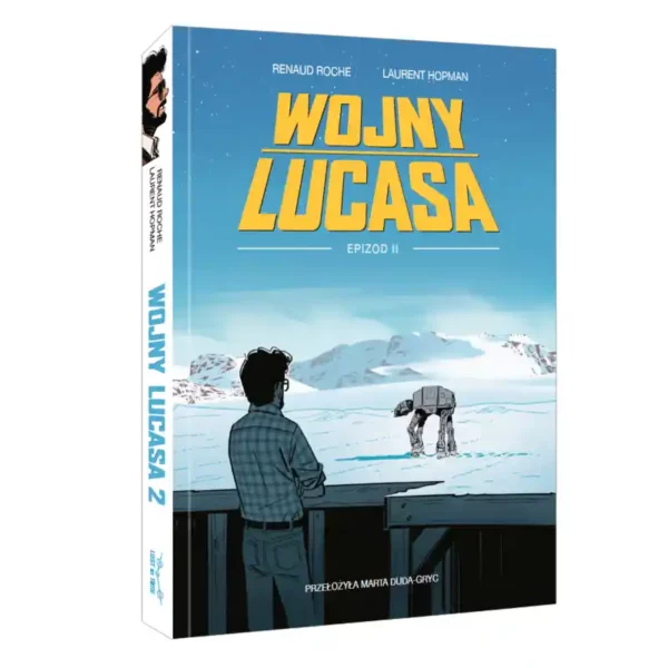 Polska okładka 3D komiksu Wojny Lucasa. Epizod II.