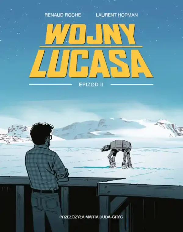 Polska okładka 2D komiksu Wojny Lucasa. Epizod II.