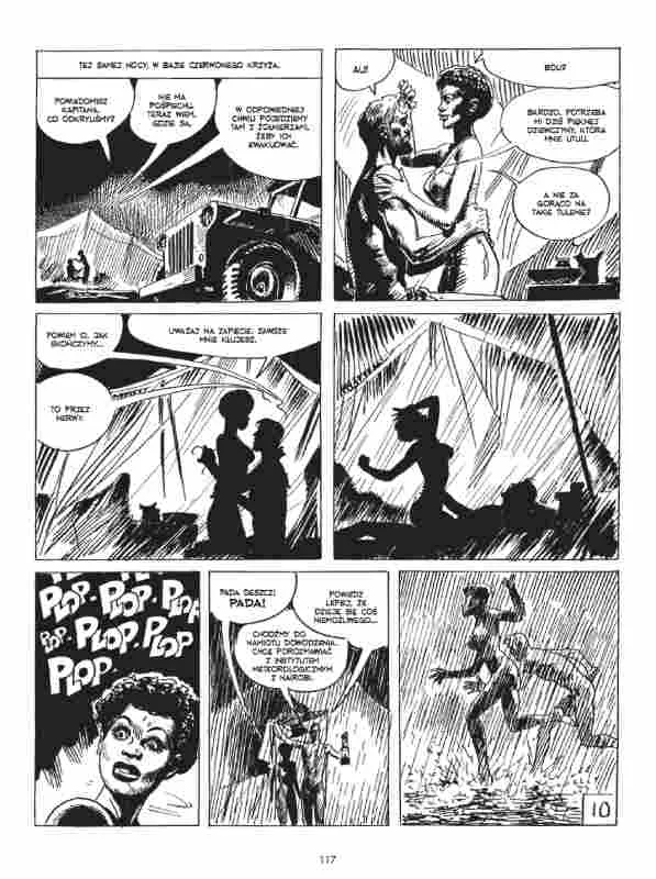 Przykładowa strona z komiksu Ozon. Księga 1.