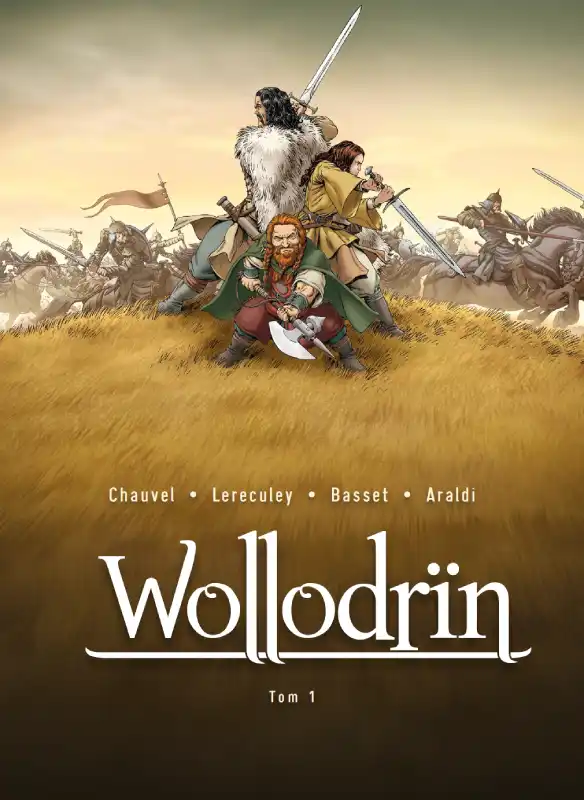 Polska okładka komiksu Wollodrïn. Tom 1.