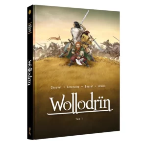 Polska okładka 3D komiksu Wollodrïn. Tom 1.