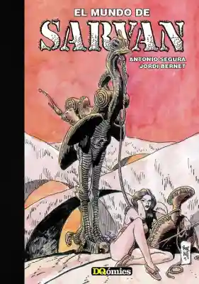 Okładka oryginalna komiksu El Mundo de Sarvan.