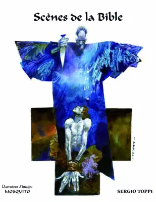 Okładka oryginalna komiksu Scenes de la Bible. Sergio Toppi.