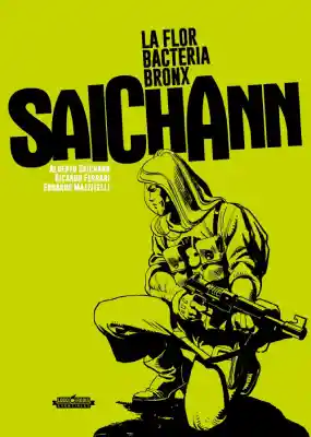 Okładka oryginalna komiksu La flor, Bacteria, Bronx.
