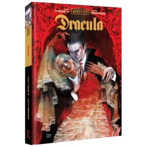 Polska okładka 3D komiksu Universal Monster: Dracula. Autorzy: James Tynion IV, Martin Simmonds. Wydawnictwo Lost In Time.