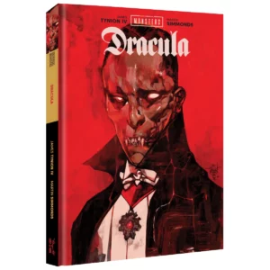 Polska okładka 3D limitowana komiksu Universal Monster: Dracula. Autorzy: James Tynion IV, Martin Simmonds. Wydawnictwo Lost In Time.