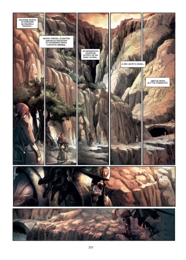 Przykładowa plansza Wieszcz: księga 1