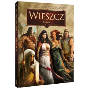 Polska okładka 3D komiksu Wieszcz. Księga 1.