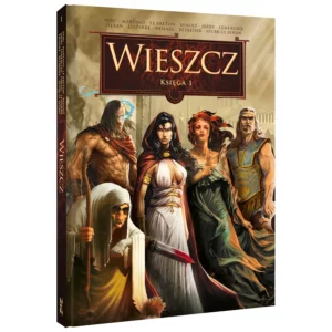 Polska okładka 3D komiksu Wieszcz. Księga 1.