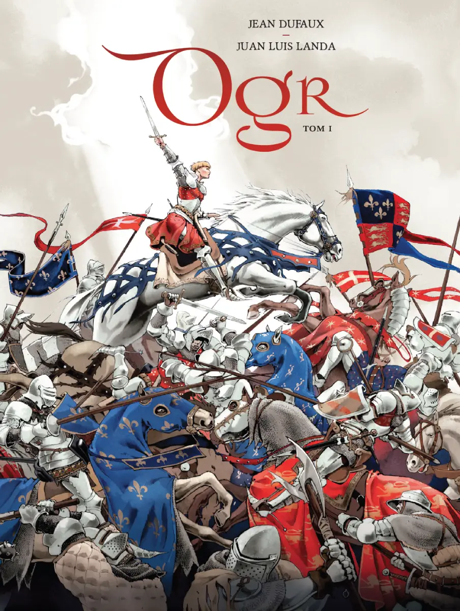 Polska okładka 2D komiksu Ogr. Tom 1. Wydawnictwo Lost In Time.