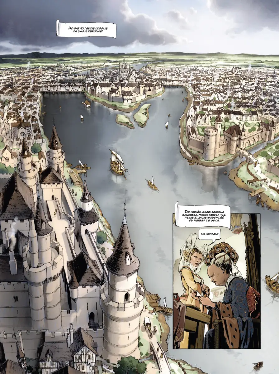 Przykładowa strona z komiksu Ogr. Tom 1. Wydawnictwo Lost In Time.