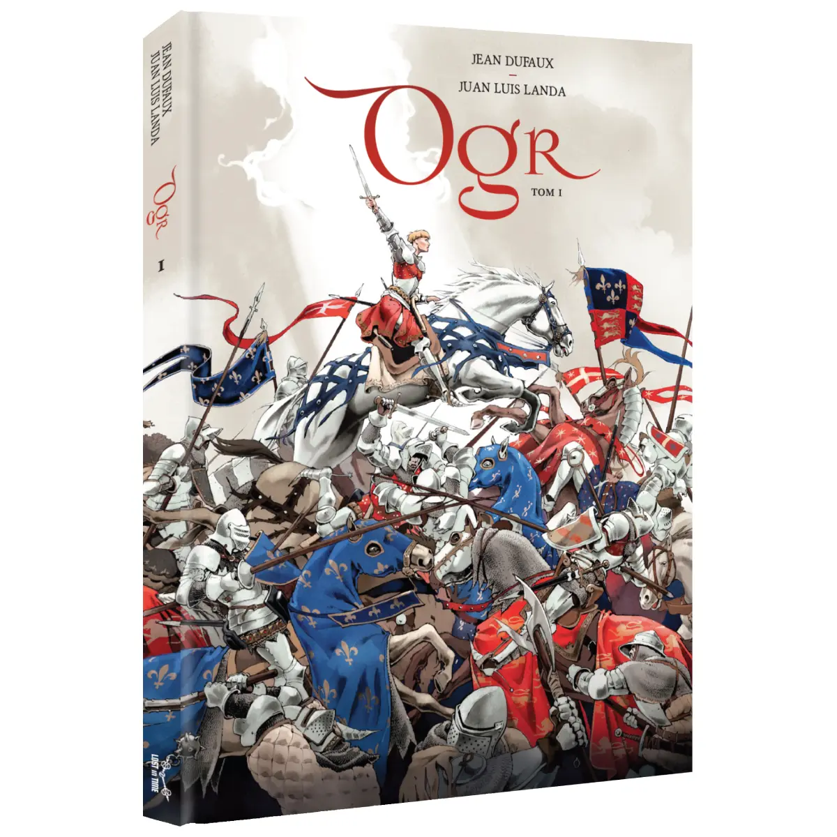 Polska okładka komiksu Ogr. Tom 1. Wydawnictwo Lost In Time.