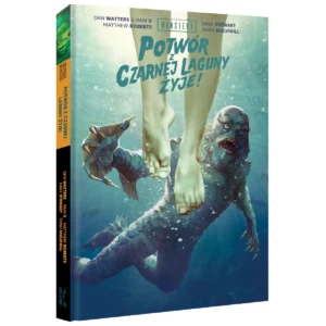 Polska okładka limitowana 3D komiksu Universal Monsters: Potwór z Czarnej Laguny Żyje!. Wydawnictwo Lost In Time.