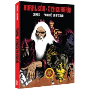 Polska okładka komiksu "Chaos i Podróż do piekła". Wydawnictwo Lost In Time.