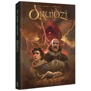 Polska okładka 3D limitowana komiksu Druidzi - Księga 1. Wydawnictwo Lost In Time.