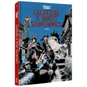 Polska okładka 3D komiksu Laleczka z kości słoniowej. Tom 1. Wydawnictwo Lost In Time.