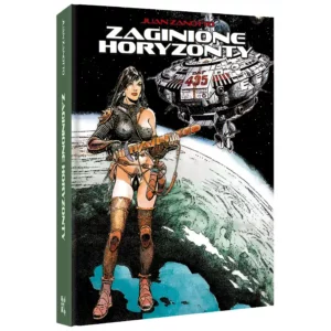 Polska okładka komiksu Zaginione horyzonty. Wydawnictwo Lost In Time.