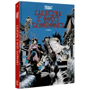 Polska okładka komiksu Laleczka z kości słoniowej. Tom 1. Wydawnictwo Lost In Time.