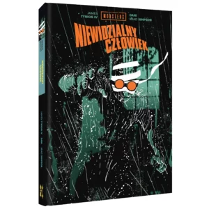 Polska okładka limitowana 3D komiksu Niewidzialny człowiek. Wydawnictwo Lost In Time.