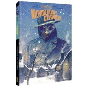 Polska okładka 3D komiksu Niewidzialny człowiek. Wydawnictwo Lost In Time.