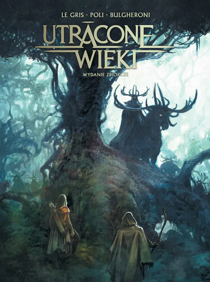 Polska okładka komiksu Utracone wieki. Wydawnictwo Lost In Time.