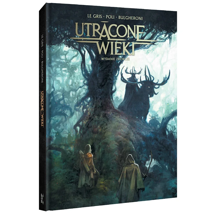 Polska okładka komiksu Utracone wieki. Wydawnictwo Lost In Time.