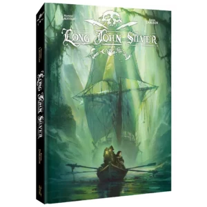 Polska okładka 3D komiksu Long John Silver. Wydanie zbiorcze. Wydawnictwo Lost In Time.
