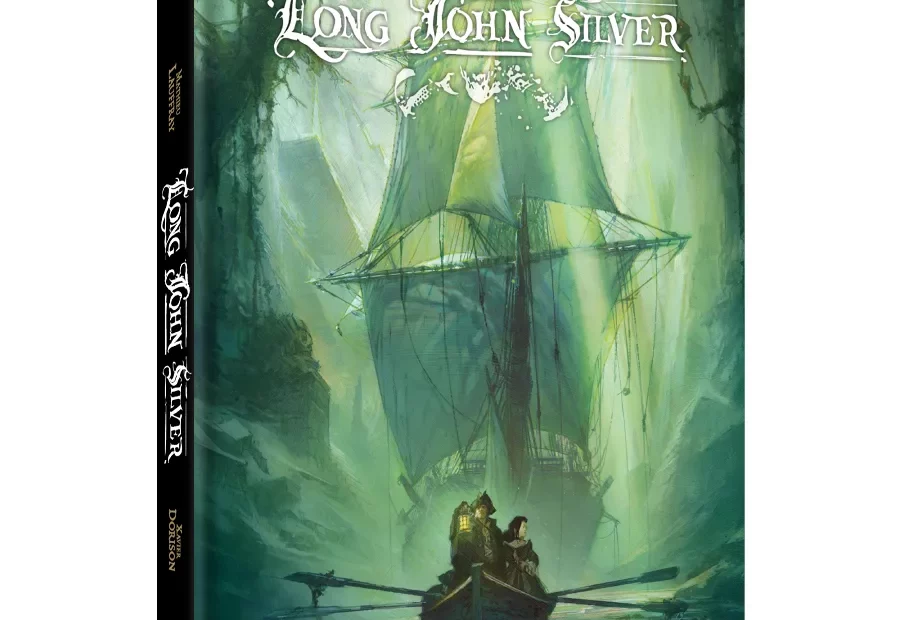 Polska okładka 3D komiksu Long John Silver. Wydanie zbiorcze. Wydawnictwo Lost In Time.