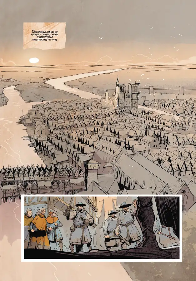 Przykładowa strona z komiksu Król rozpustników. Księga 2.