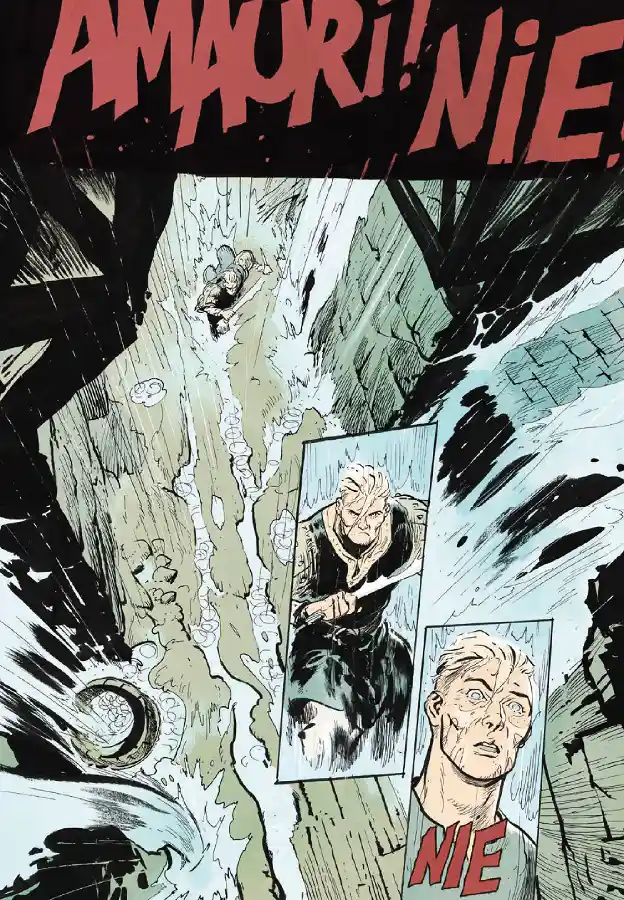 Przykładowa strona z komiksu Król rozpustników. Księga 2.