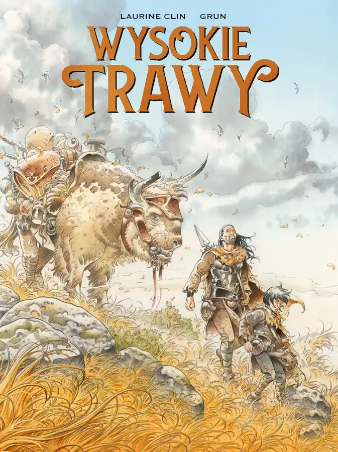 Polska okładka komiksu Wysokie trawy. Wydawnictwo Lost In Time.