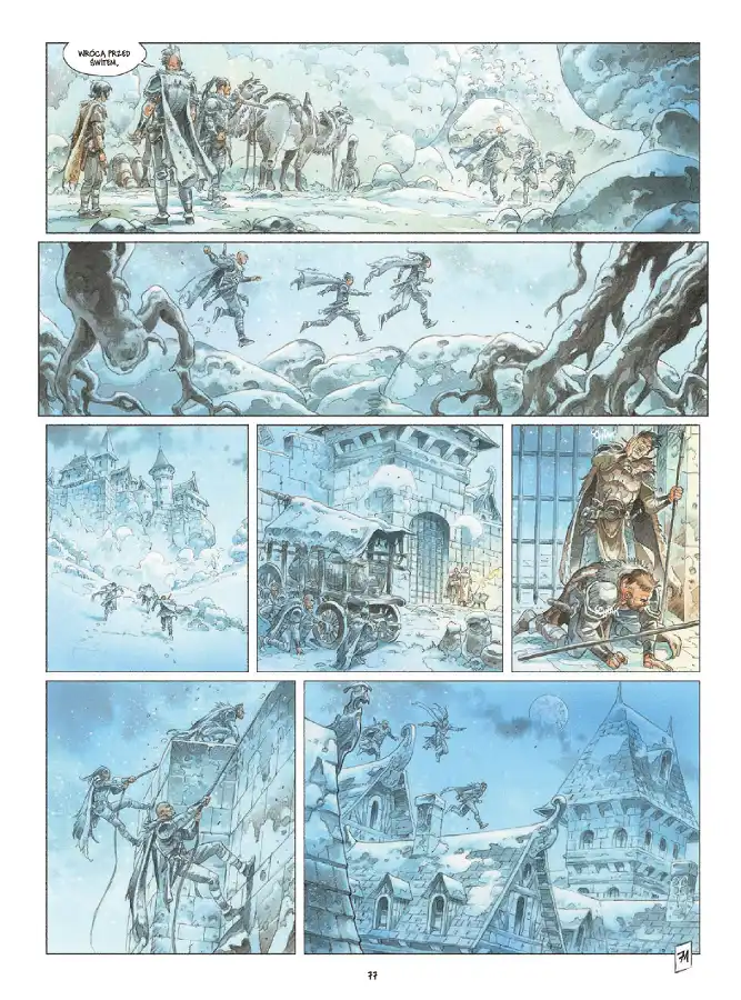 Przykładowa strona z komiksu Wysokie trawy.